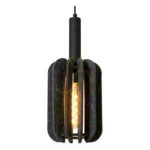 Lucide RAFAL 3-Light Gray Felt Japandi Pendant Lamp 45492/03/36 small 2