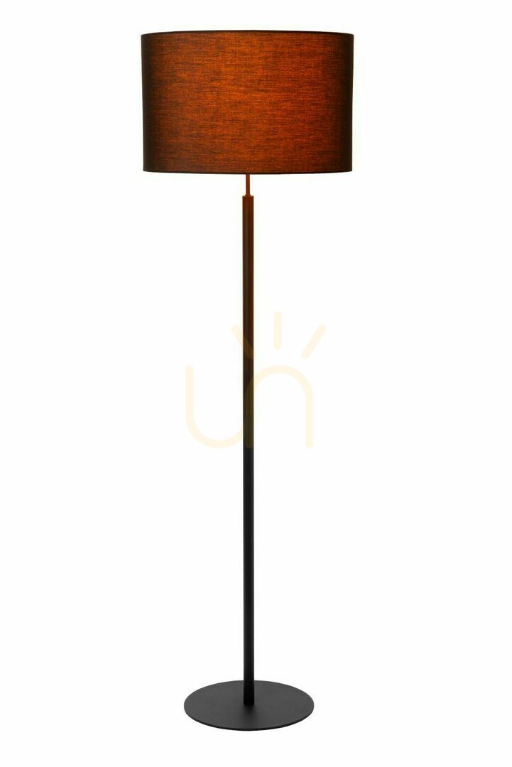 Lucide MAYA Black Gold Japandi Floor Lamp E27 150 cm 45709/81/30