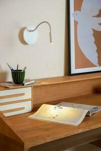 Lucide JOLIJN Rechargeable White LED Wall Light 2 W Ø 11 cm 77289/03/31 small 2