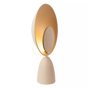 Lucide CASTAMAR taupe LED table lamp 8 W 2100 K 40 cm 34552/03/41 small 3