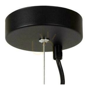 Lucide NINJA Concrete Pendant Light Japandi E27 small 4