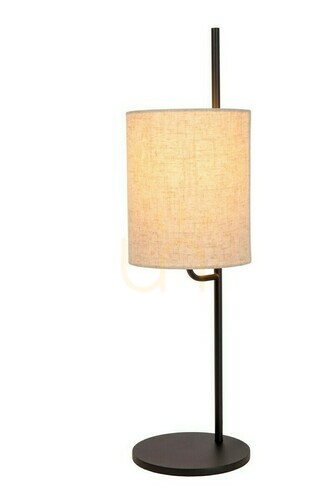 Check Lucide Magic Japandi Black Table Lamp Metal Flax E27 64 cm
