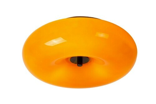 Check Lucide Sentino Plafond Black Glass Metal 3-Light Modern Retro