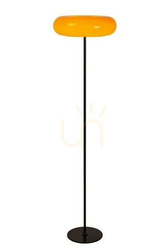 Check Lucide Sentino Black Retro Floor Lamp 3-Light Glass Metal G9