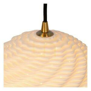 Lucide Bina 3-Light White Japandi Pendant Lamp Porcelain small 2