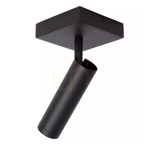 Lucide GRADO black ceiling spotlight 1×GU10 MR11 22974/01/30 small 4