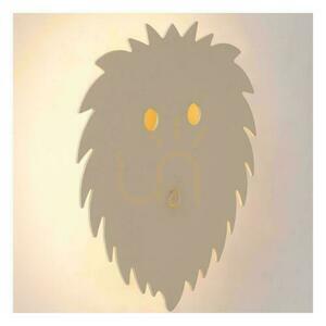 Lucide Charlie LED wall light beige metal children's room small 1