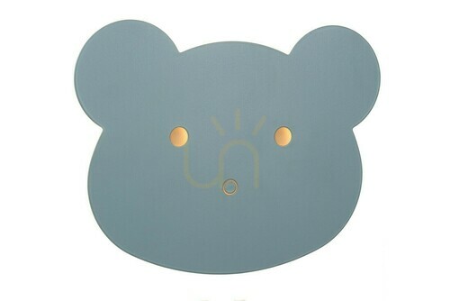 Check Lucide CHARLIE Blue LED Wall Light for Kids Room Metal