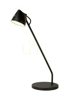 Lucide Milne LED Dimmable Black Desk Lamp small 0