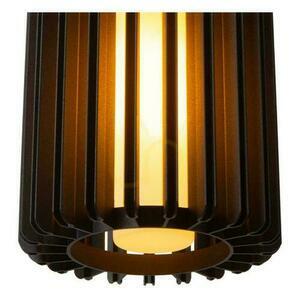 Lucide Lambres Black Aluminum Pendant Light E27 15 cm small 1