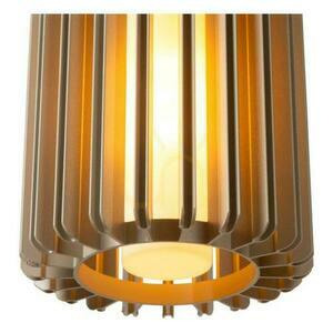 Lucide Lambres 3-Light E27 Taupe Aluminium Pendant Lamp 40 cm small 1