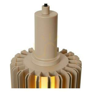 Lucide Lambres Grey Aluminum Pendant Light 15 cm E27 small 3