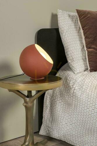 Check Lucide DOREDOS terracotta table lamp Ø20 cm 1×E27 51500/20/55