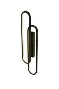 Lucide Thelma Black LED Wall Light 33W Aluminium small 1