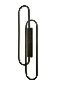 Lucide Thelma Black LED Wall Light 33W Aluminium small 0