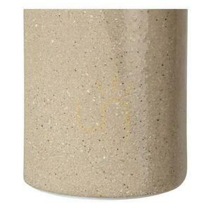 Lucide Figaro Japandi Grey Porcelain Glass Table Lamp 48.8 cm small 3