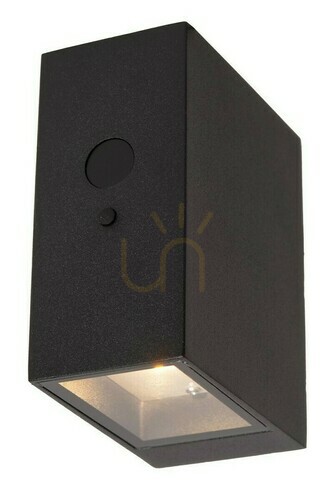 Check Lucide BOLTON solar outdoor wall light black LED 1W IP54 15814/01/30