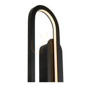 Lucide THELMA Black LED Wall Light 24 W 2700 K 60 cm 78200/22/30 small 3