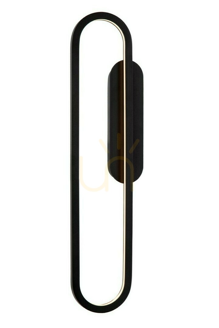 Lucide Thelma LED Wall Light Black Aluminum 60 cm Dimmable 2700K