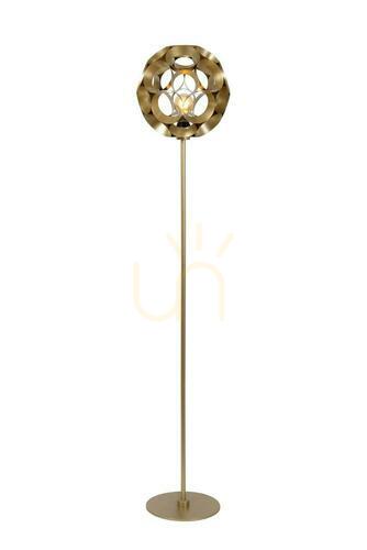 Check Lucide Hannelore Gold Metal Floor Lamp