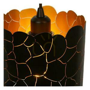 Lucide ALMELO Black Gold 3-Light Pendant Lamp small 2