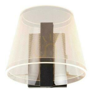 Lucide Korgis Black Acrylic LED Bathroom Wall Light IP44 10 W 04213/10/30 small 3