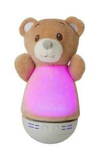 Children’s Night Lamp Lucide Dolly Brown Plastic Modern 16 cm small 3