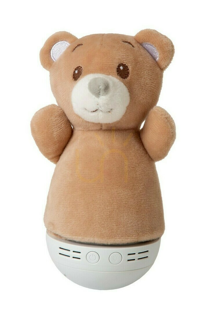 Children’s Night Lamp Lucide Dolly Brown Plastic Modern 16 cm