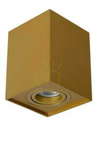 Lucide TUBE Golden GU10 LED Ceiling Downlight 22953/01/02 small 1