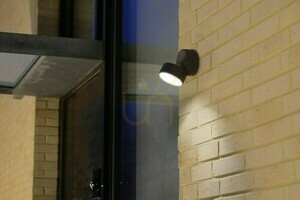 Outdoor Ceiling Light Lutec TRUMPET Anthracite LED 11W 5626001118 small 1