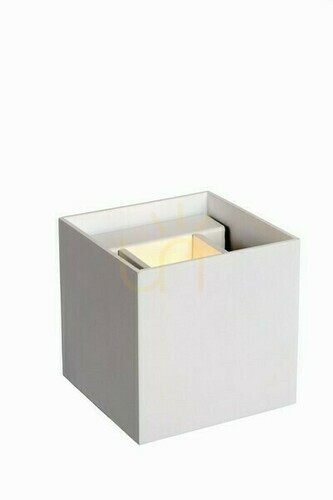 Check Lucide AXI LED Wall Light White IP54 6W 69200/06/31