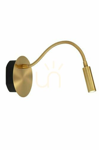 Check Lucide Jolijn LED Wall Lamp Gold Metal 11 cm 77289/03/02