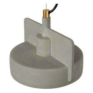 Lucide NINJA Concrete Gray Japandi Pendant Light small 2