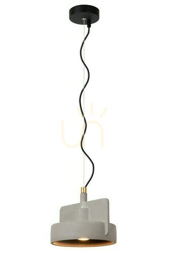 Check Lucide NINJA Concrete Gray Japandi Pendant Light