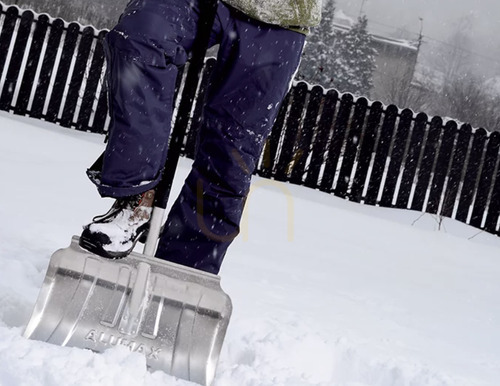Check Strong ALUMAX Snow Shovel 50cm wide + car shovel free of charge