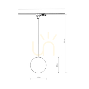 CTLS SNOWBALL Light for Busbars 11295 Nowodvorski small 6