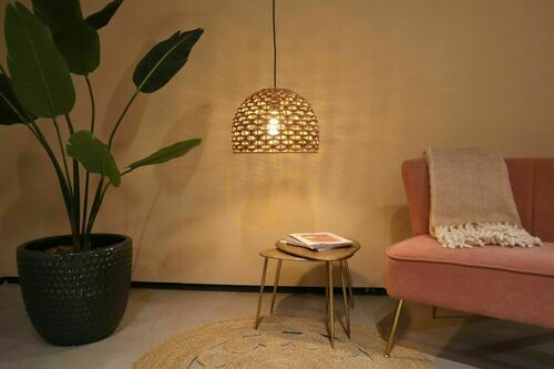 Check Water hyacinth ceiling lamp 38x38x28cm BOHO