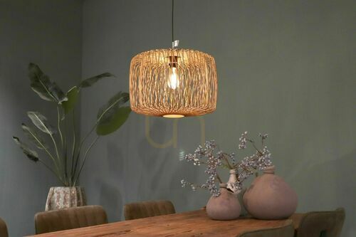 Check Genie Bamboo EKO BOHO Pendant Lamp.