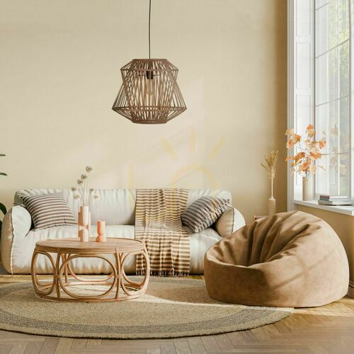Check Ambre Bamboo EKO BOHO Pendant Lamp.