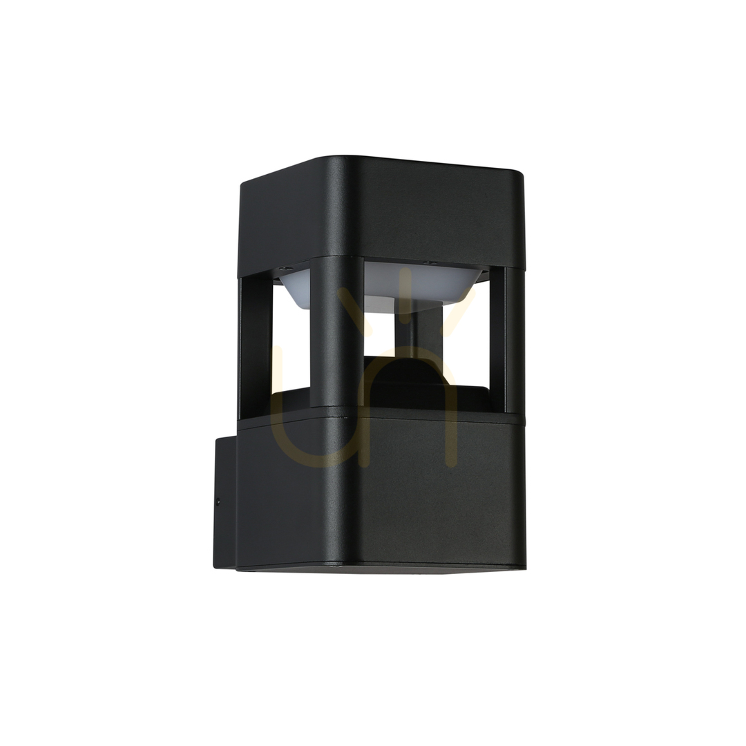 Outdoor Wall Lamp Italux Nutri LED Black Aluminum 10W IP54 OWL-22982-BK