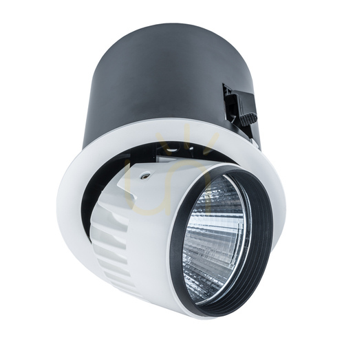 Check Italux Tanto WH white recessed LED ceiling light 34 W 3000 K RA-721R/WU-WW/12