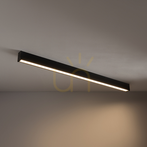 Check Nowodvorski OUTLINE LED L 11362 outdoor ceiling light, black, 150 cm, 3000 K