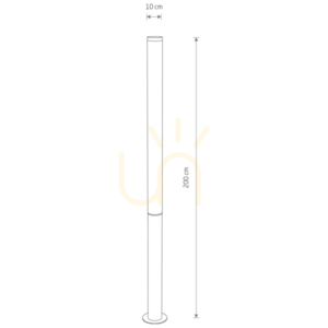 MIA LED Light Post L 11375 Nowodvorski small 7