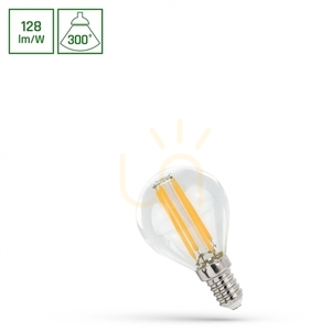 Led Ball E 14 230 V 5.5 W Cog Nw Clear Spectrum small 1