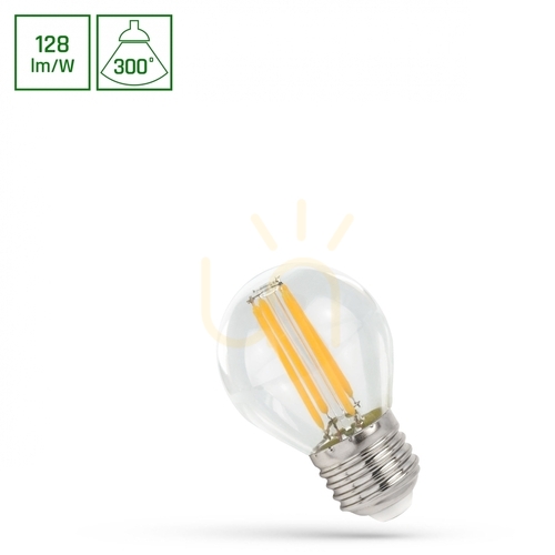 Check Led Ball E 27 230 V 5.5 W Cog Nw Clear Spectrum