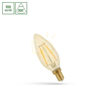 Led Candle E 14 230 V 4.9 W Cog Ww Retroshine Spectrum small 0