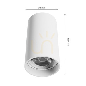 Chloe Variosa Gu10 Surface Mounted Gu10 230 V Ip20 55x100 Mm White Round. 4 Chloe Variosa Gu10 Surface Mounted Gu10 230 V Ip20 55x100 Mm White Round. small 4