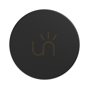 Piatta 9 W Cct 230 V Ip44 120x47 Mm Black Round Facade. small 1