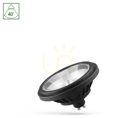 Check Led Ar111 Gu10 230 V 14 W Basic 2 Smd 40 St Nw Black Spectrum.