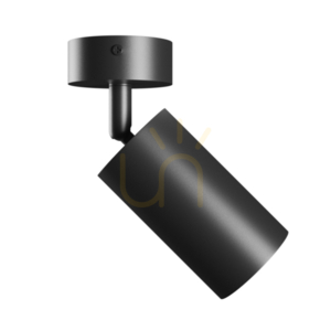 Squalla Variosa Gu10 Wall lamp 230 V Ip20 55x100x165 Mm Black Round. 6 Squalla Variosa Gu10 Wall lamp 230 V Ip20 55x100x165 Mm Black Round. small 6